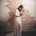 Inniges Foto von Mama mit Baby