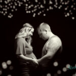 Paarfoto mit Babybauch